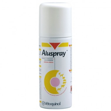 ALUSPRAY PETS 210 ml Ciatrizante para Caballos, perros y gatos