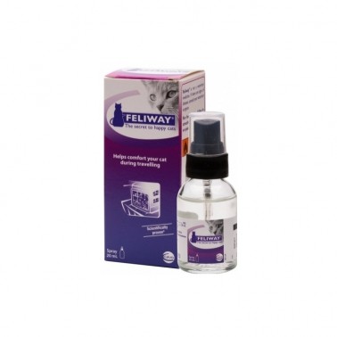 FELIWAY TRAVEL Spray 20 ml Feromona Facial antiestres para gatos para viajes