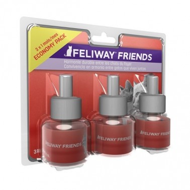 FELIWAY FRIENDS PACK 3 RECAMBIOS Feromona Felina