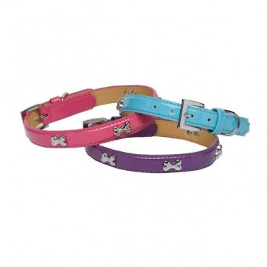 COLLAR CHAROL SUMMER CON HUESOS 2x 50 cm AZUL