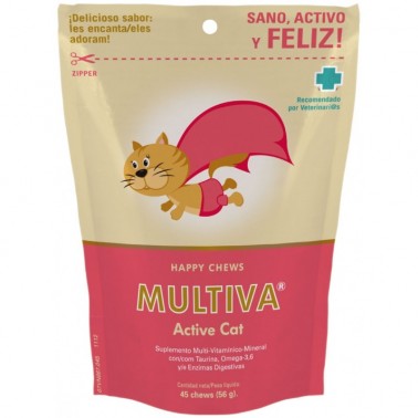 MULTIVA ACTIVE CAT 45 CHEWS VETNOVA