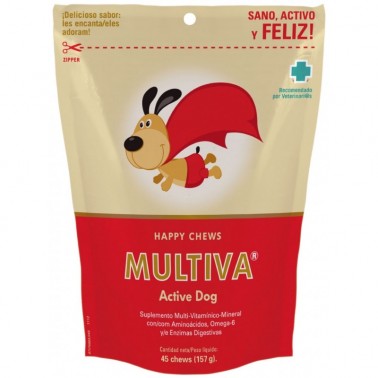 MULTIVA ACTIVE DOG 45 CHEWS VETNOVA