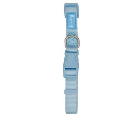 Freedog Collar nylon para su mascota de color Azul cielo