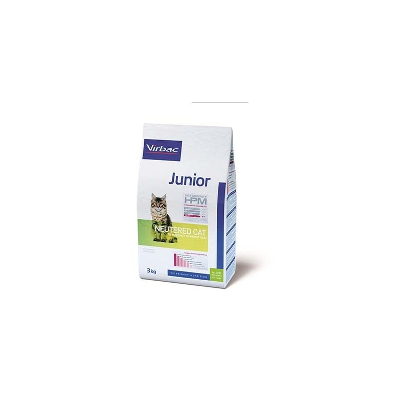 VETERINARY HPM CAT JUNIOR NEUTERED 1.5KG