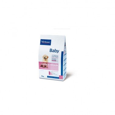VETERINARY HPM DOG BABY LARGE & MEDIUM 7kg