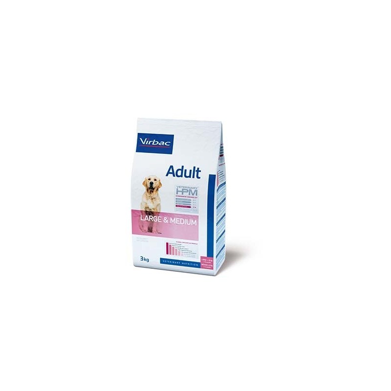 VETERINARY HPM DOG ADULT LARGE & MEDIUM 16kg
