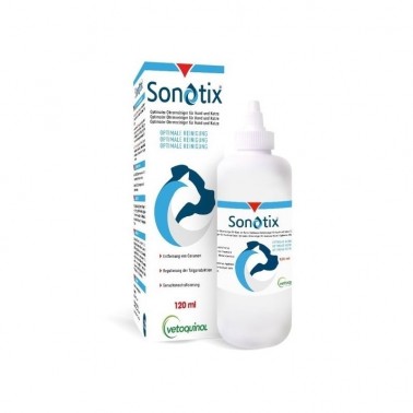 Sonotix limpiador ótico para perros y gatos 120 ml.