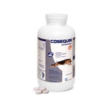 COSEQUIN ADVACED MSM HA  PERROS ECUPHAR  250 comprimidos