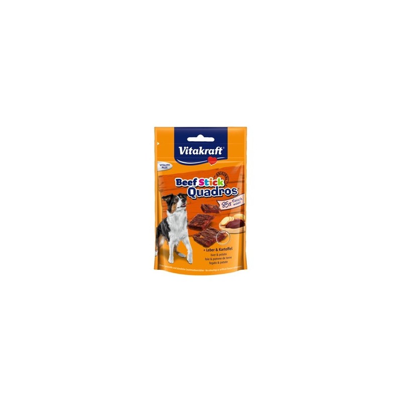 BEEF STICK QUADROS DE HIGADO Y PATATA 7 UNIDADES DE 70g