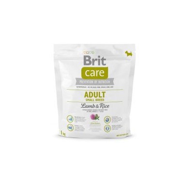 BRIT CARE PERRO ADULTO RAZA PEQUEÑA CON CORDERO Y ARROZ 1Kg