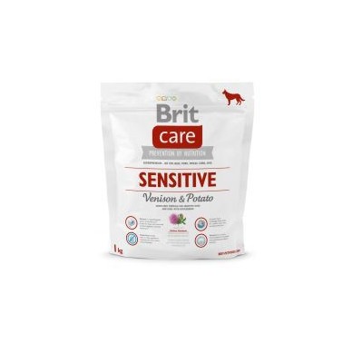 BRIT CARE SENSITIVE PERRO ADULTO CON VENADO Y PATATA 1Kg