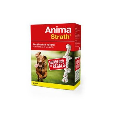 SUPLEMENTO ALIMENTICIO PARA PERRO ANIMA STRATH 100ml CON MORDEDOR DE REGALO