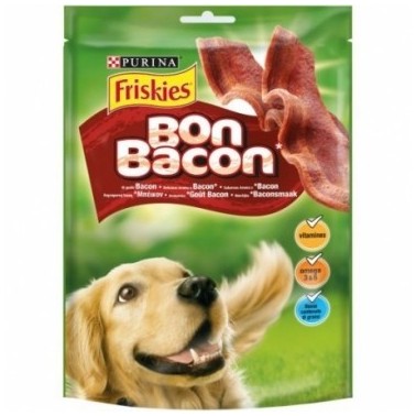 SNACK PERRO BON BACON FRISKIES 120 GR.