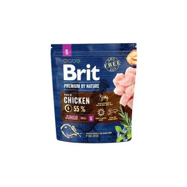 BRIT PREMIUM BY NATURE PERRO JUNIOR RAZA PEQUEÑA CON POLLO 1Kg