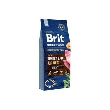 BRIT PREMIUM BY NATURE PERRO ADULTO LIGHT 15Kg