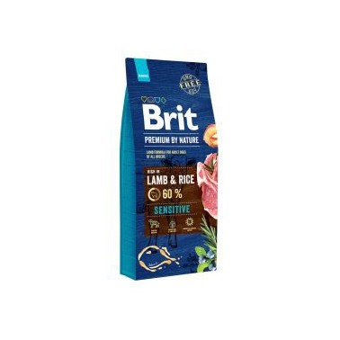 BRIT PREMIUM BY NATURE PERRO ADULTO SENSITIVE CORDERO 15Kg