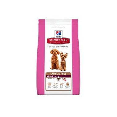 HILL'S SCIENCE PLAN PERRO ADULTO RAZAS MINI Y PEQUEÑAS CON CORDERO 1,5kg