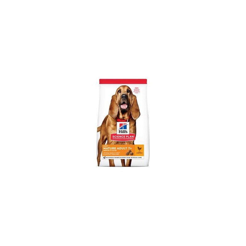 HILL'S SCIENCE PLAN PERRO MATURE LIGHT CON POLLO 14kg