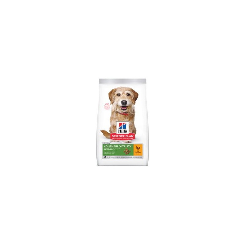 HILL'S SCIENCE PLAN PERRO ADULTO MATIRE SENIOR VITALITY RAZAS MEDIANAS CON POLLO 14kg