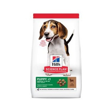 HILL'S SCIENCE PLAN PERRO PUPPY RAZAS MEDIANAS CON CORDERO 14kg