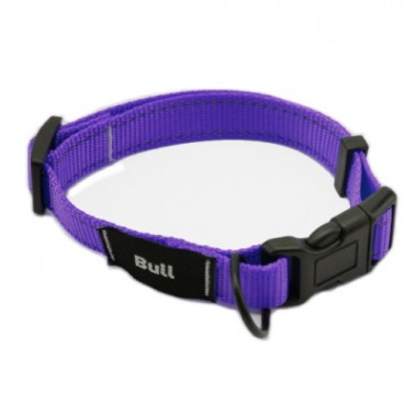 BULL COLLAR FLUOR MORADO T-1