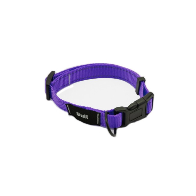 BULL COLLAR FLUOR MORADO