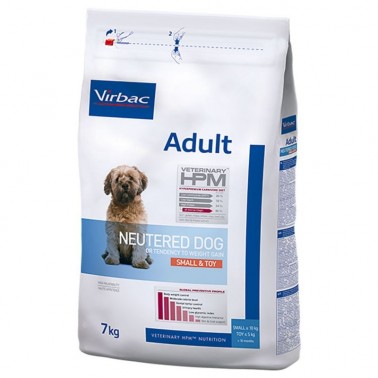 VETERINARY HPM DOG ADULT NEUTERED SMALL TOY 7kg