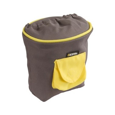 BOLSA PARA ALIMENTOS PRO GRIS Y AMARILLO 14x11x14cm