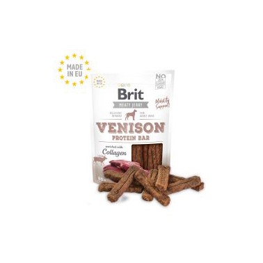 BRIT JERKY SNACK BARRITA  VENADO BOLSITA DE 80g