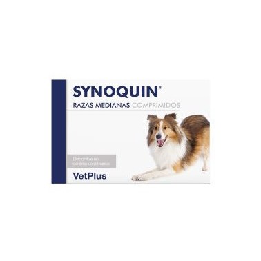 Synoquin  Condroprotector para perros medianos 120 comprimidos