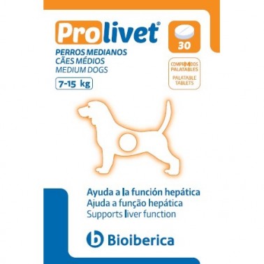 PROLIVET PERROS MEDIANOS 30 COMPRIMIDOS