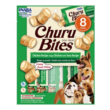 Churu Dog Bites Receta De Pollo Con Atún