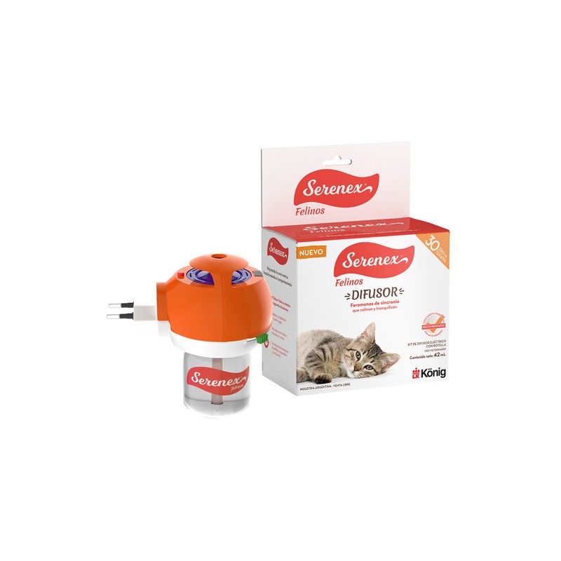 SERENEX DIFUSOR CANINO CON RECAMBIO DE 42 ML