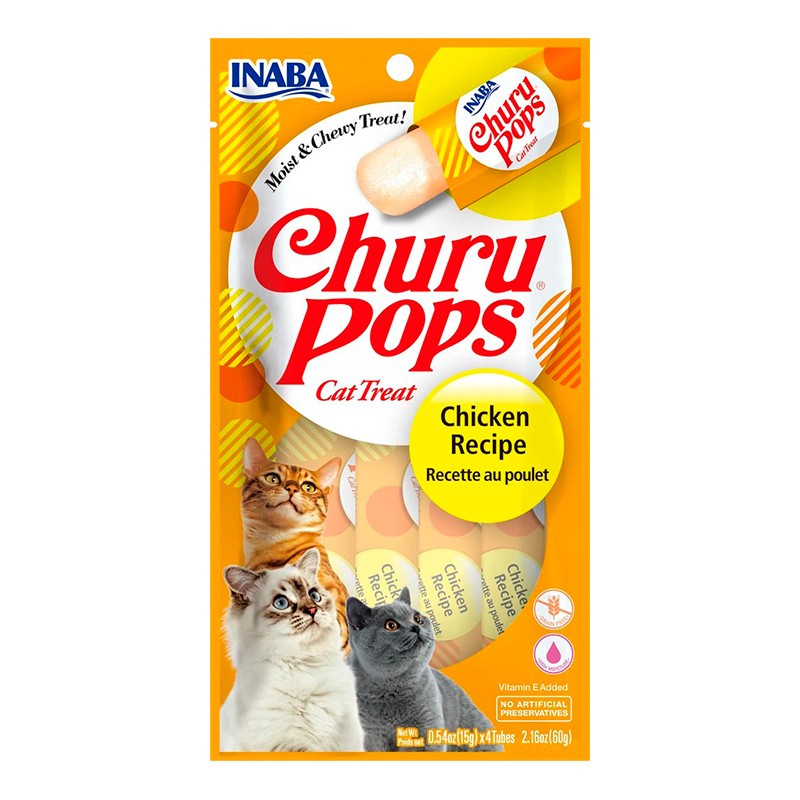 Churu Pops Receta De Pollo 4 x 14 gr
