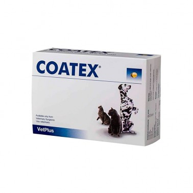 VetPlus Coatex Cápsulas Complemento Dermatológico 60 CAPSULAS