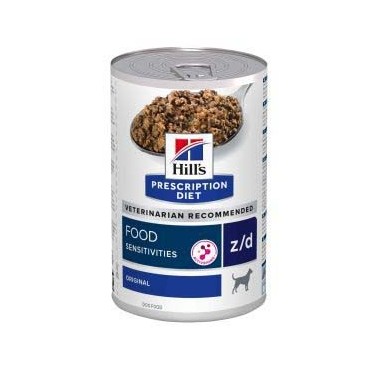 HILL'S PRESCRIPTION DIET Z/D ULTRA ALLERGEN PERRO ADULTO LATA DE 370g