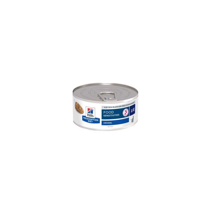 HILL'S PRESCRIPTION DIET Z/D ULTRA ALLERGEN GATO ADULTO LATA DE 156g