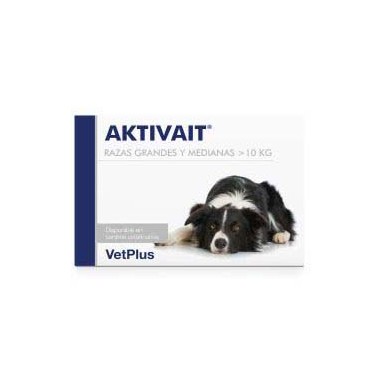 AKTIVAIT RAZAS MEDIANAS Y GRANDES 60 COMPRIMIDOS