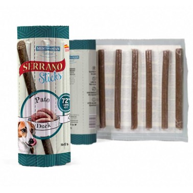 Mediterranean Sticks Serrano Pato16x12g