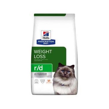 HILL'S PRESCRIPTION DIET GATO ADULTO R/D WEIGHT REDUCTION CON POLLO 3 kg