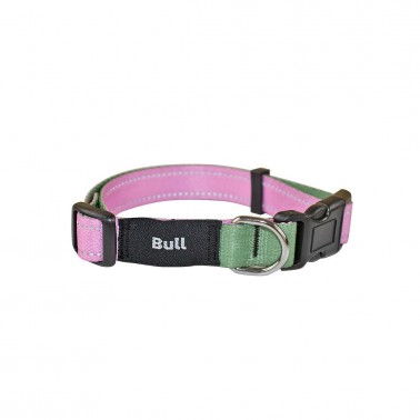 BULL COLLAR REFLECTANTE PINK  T-4 (45-70X2,5 CM)