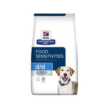 HILL'S PRESCRIPTION DIET PERRO ADULTO D/D ALLERGY&SKIN CARE CON PATO Y ARROZ 12kg