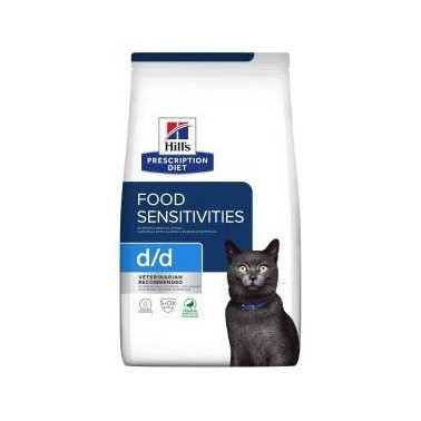 HILL'S PRESCRIPTIN DIET GATO ADULTO D/D ALLERGY & SKIN CARE CON PATO 3KG