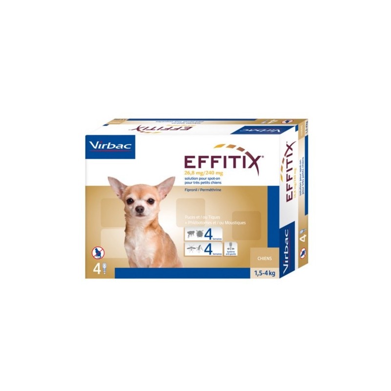 Effitix  Pipetas antiparasitarias para perros