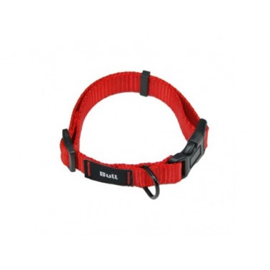 BULL COLLAR LISO ROJO (T-2 33-50 X2,0CM)