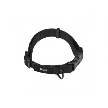 BULL COLLAR LISO NEGRO (T-2 28-45 X1,5CM)