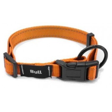 BULL COLLAR SEGURIDAD FLUOR NARANJA (T-1 20-35 X1,0CM)