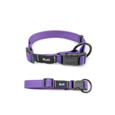 BULL COLLAR FLUOR MORADO (T-3 33-50X2,0CM)