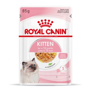 Royal Canin Kitten gelatina sobre para gatos