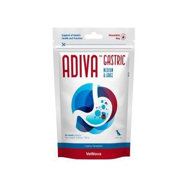 ADIVA GASTRIC MEDIUM Y LARGE 30 CHEWS